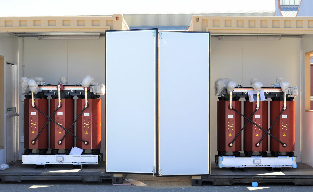 Dry-type transformers provide unique advantages over the traditional liquid cooled types including a smaller footprint and lower maintenance costs.