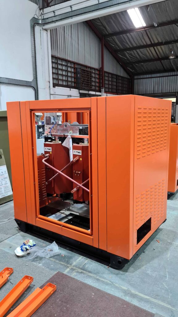 The substation design also includes arc protection, which will shut the unit down in the event of an arc occurring – before any further damage can be caused.