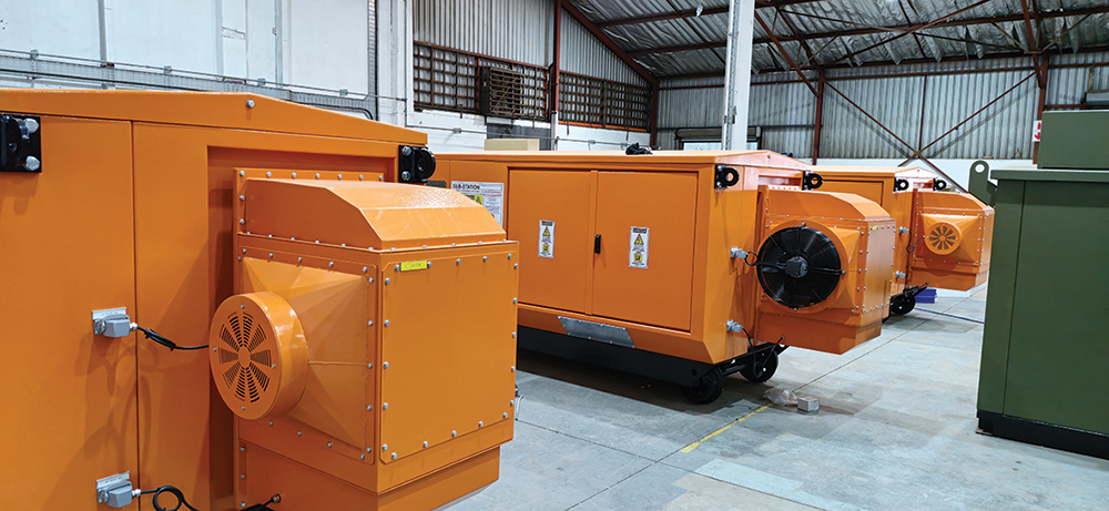 Careful thermal engineering ensures sufficient airflow and effective cooling despite the reduced footprint of the underground substations produced by Trafo Power Solutions.
