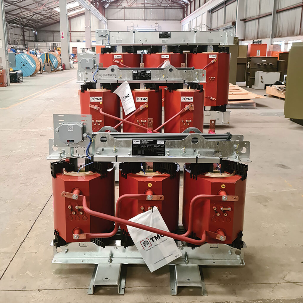 The use of dry-type transformer technology helps reduce maintenance requirements and minimises operational downtime at remote mining sites with challenging environmental conditions.